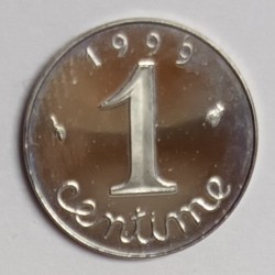 GADOURY 91 - 1 CENTIME 1999 TYPE EPI - BELLE EPREUVE - KM 928