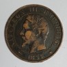 GADOURY 152 - 5 CENTIMES 1855 W Lille TYPE NAPOLEON III chien - TB - KM 777