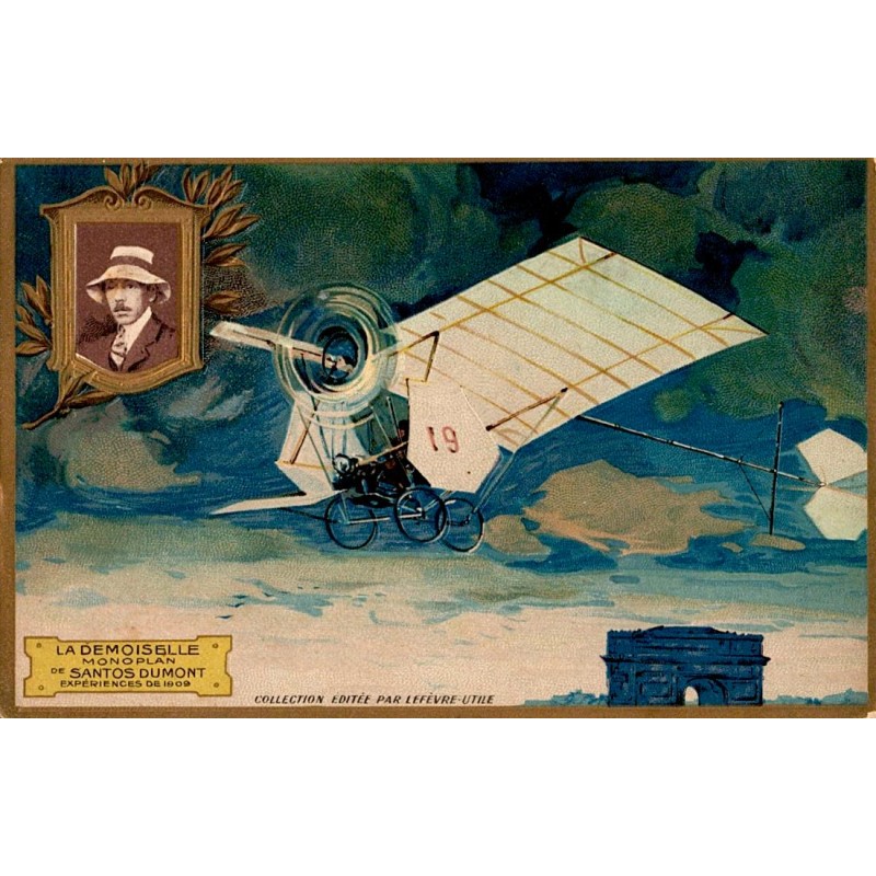 AVIATION - LA DEMOISELLE MONOPLAN DE SANTOS DUMONT - EXPERIENCES DE 1909