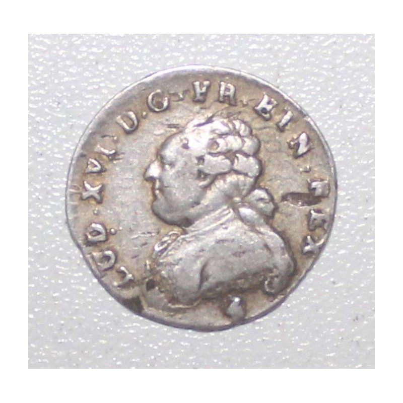 FRANCE - LOUIS XVI - 1/20 Ecu with olive branches - 1782 A - Paris