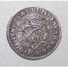 FRANCE - LOUIS XIV - 4 SOLS WITH 2 L - 1692 P - Dijon