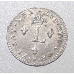 FRANCE - LOUIS XV - 2 SOLS 1742 BB - Strasbourg - Date 2 over 1