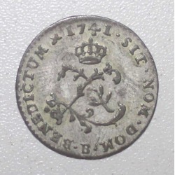 Gad 281 - LOUIS XV - 2 SOLS 1741 B - Rouen