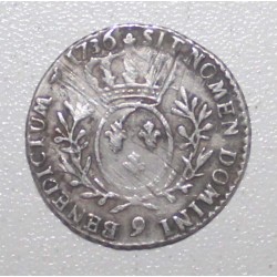 Gad 291 - LOUIS XV - 1/10 ÉCU AUX BRANCHES D'OLIVIER - 1736 9 - Rennes