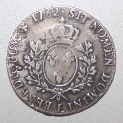 FRANCE - LOUIS XV - Ecu with bandhead - 1762 L - Bayonne