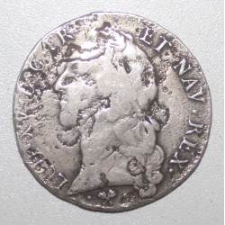 FRANCE - LOUIS XV - Ecu with bandhead - 1762 L - Bayonne