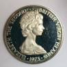 BRITISH VIRGIN ISLAND - 50 CENTS 1973 - ELIZABETH II - PELICANS - PROOF - KM 5