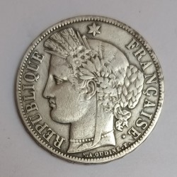 GADOURY 743 - 5 FRANCS 1870 A - Paris - TYPE CERES WITH LEGEND