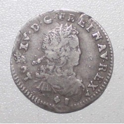 FRANCE - LOUIS XV - 1/6 ECU 1722 & - Aix