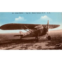 AVIATION - Avion POTEZ. - Type 36. - Moteur Salmson 95 CV.