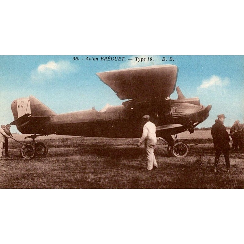 AVIATION - BREGUET aircraft. - Type19.