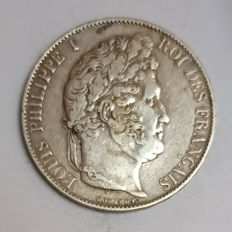 GADOURY 678a - 5 FRANCS 1847 A - Paris - TYPE LOUIS PHILIPPE 1er - KM 749.1