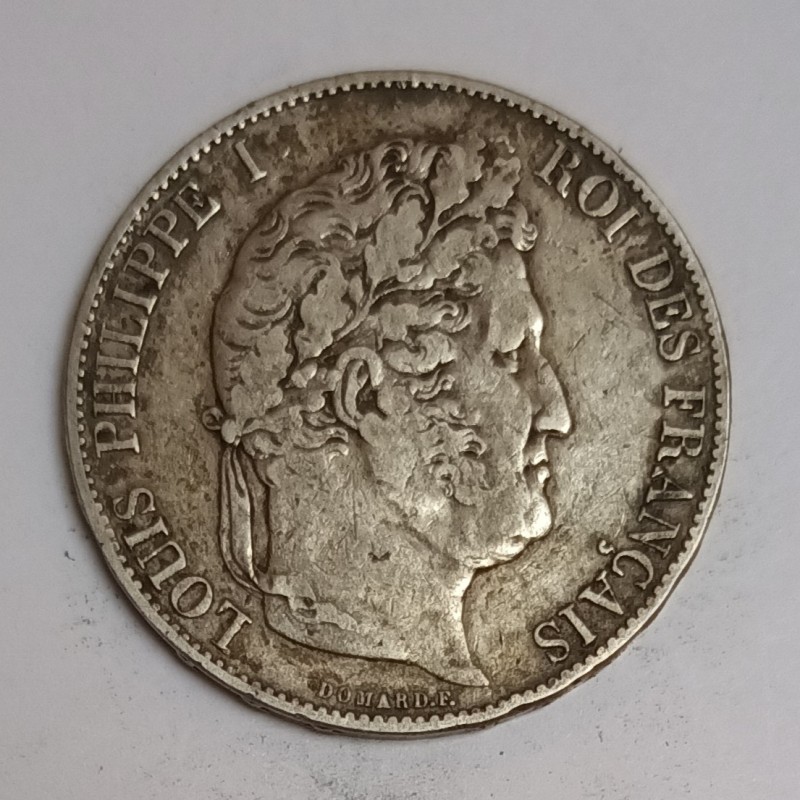 GADOURY 678a - 5 FRANCS 1845 A - Paris - TYPE LOUIS PHILIPPE 1er - KM 749