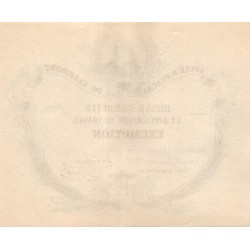 RÉCOMPENSE SCOLAIRE - BONNE CONDUITE - LYCEE B.PASCAL DE CLERMONT - 14 JANVIER 1911