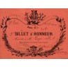 RÉCOMPENSE SCOLAIRE - BILLET D'HONNEUR - 1880