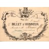 63 - CLERMONT - RÉCOMPENSE SCOLAIRE - BILLET D'HONNEUR - 1881