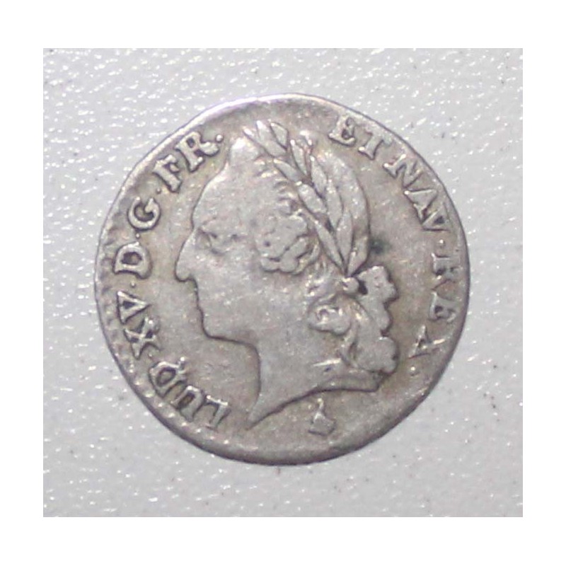 FRANCE - KM 552 - LOUIS XVI - 1/20 ECU WITH OLD HEAD - 1779 A - Paris - In the name of Louis XV