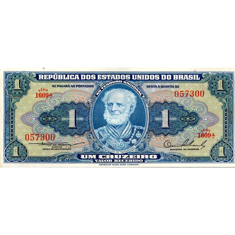 BRASILIEN – PICK 150 a – 1 CRUZEIRO – UNDATIERT