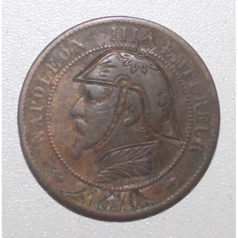 NAPOLEON III - 10 CENTIMES - 1870 - SATIRICAL