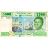 STAATEN VON ZENTRALAFRIKA - KAMERUN - PICK 209 u - 5000 FRANCS 2002