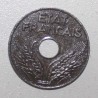 FRANCE - KM 900.2a - 20 CENTIMES 1944 - TYPE 20 Iron