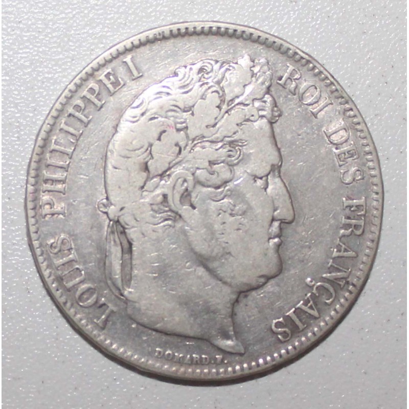 FRANKREICH - KM 749 - 5 FRANCS 1832 T - Nantes - TYP LOUIS PHILIPPE 1.