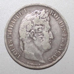 FRANKREICH - KM 735 - 5 FRANCS 1831 W - Lille - TYP LOUIS PHILIPPE 1