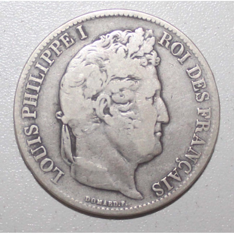 FRANKREICH - KM 744 - 5 FRANCS 1831 BB - Strasbourg - TYP LOUIS PHILIPPE 1