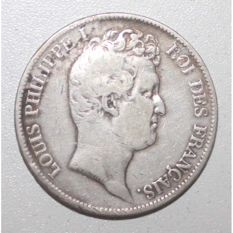 FRANKREICH - KM 744 - 5 FRANCS 1831 D - Lyon - TYP LOUIS PHILIPPE 1