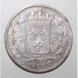 GADOURY 643 - 5 FRANCS 1827 W - Lille - CHARLES X 1er TYPE - KM 720