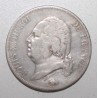 FRANCE - KM 711 - 5 FRANCS 1823 A - Paris - TYPE LOUIS XVIII