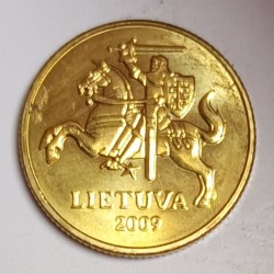 LITHUANIA -  KM 107 - 20 CENTU 2009