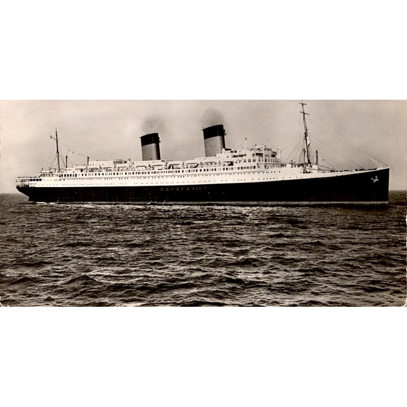 SCHIFF - COMPAGNIE GENERALE TRANSATLANTIQUE FRENCH LINE ILE DE FRANCE