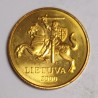 LITHUANIA -  KM 108 - 50 CENTU 2000