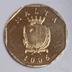 MALTA - KM 98 - 50 CENTS 2006