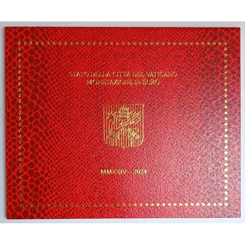 VATICAN - COFFRET EURO BRILLANT UNIVERSEL  2024 - 8 pièces - Armoiries du Pape François