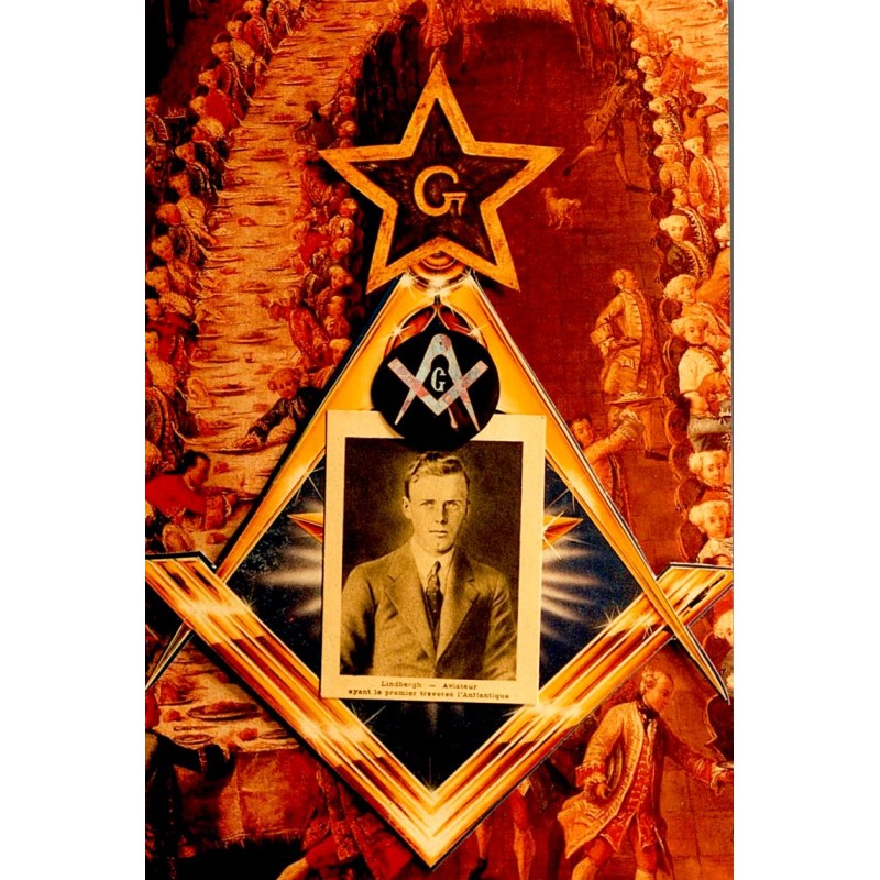 FREEMASONRY - LINDBERGH - AVIATOR