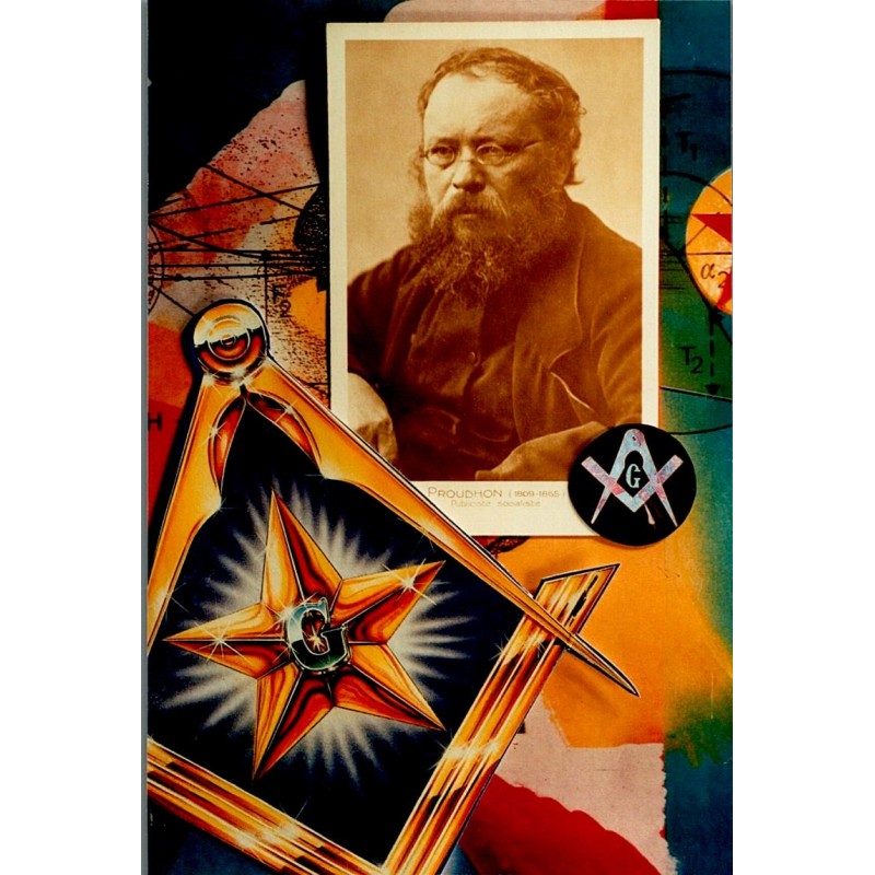 FRANC-MACONNERIE -  PROUDHON (1809-1865)