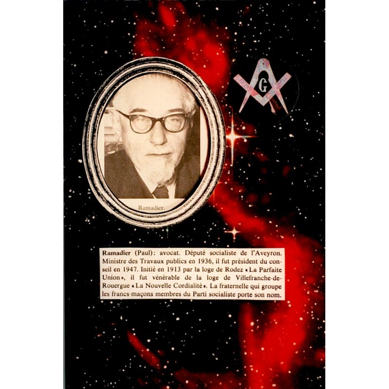 FREEMASONRY - PAUL RAMADIER