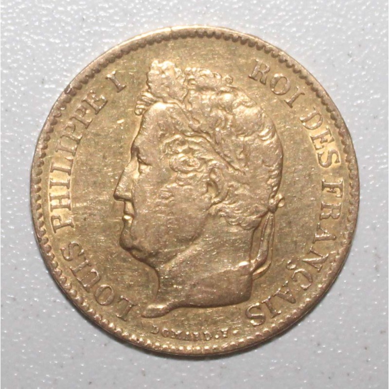 FRANCE - KM 747 - 20 FRANCS 1832 A - Paris - GOLD - LOUIS PHILIPPE I