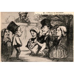 L'OEUVRE DE DAUMIER - NUMERO 63 - LA FETE DU VILLAGE VOISIN - GRAND BAL A PETIT ORCHESTRE