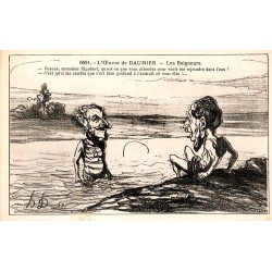 DAUMIER'S WORK - NUMBER 6591 - THE BATHERS