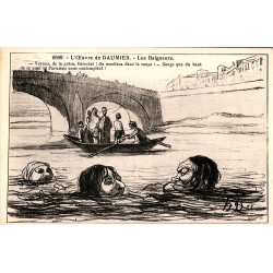 DAUMIER'S WORK - NUMBER 6599 - THE BATHERS