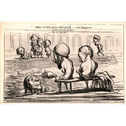 DAUMIER'S WORK - NUMBER 6593 - THE BATHERS