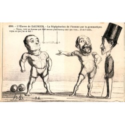 L'OEUVRE DE DAUMIER - NUMERO 6581 - LA REGENERATION DE L'HOMME PAR LA GYMNASTIQUE