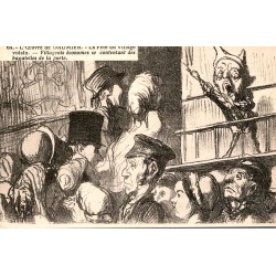 THE WORK OF DAUMIER - NUMBER 64 - THE FESTIVAL OF THE NEIGHBOURING VILLAGE