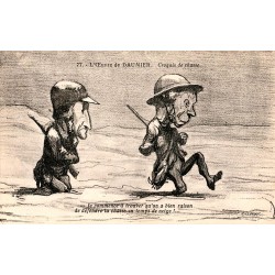 DAUMIER'S WORK - NUMBER 77 - HUNTING SKETCHES