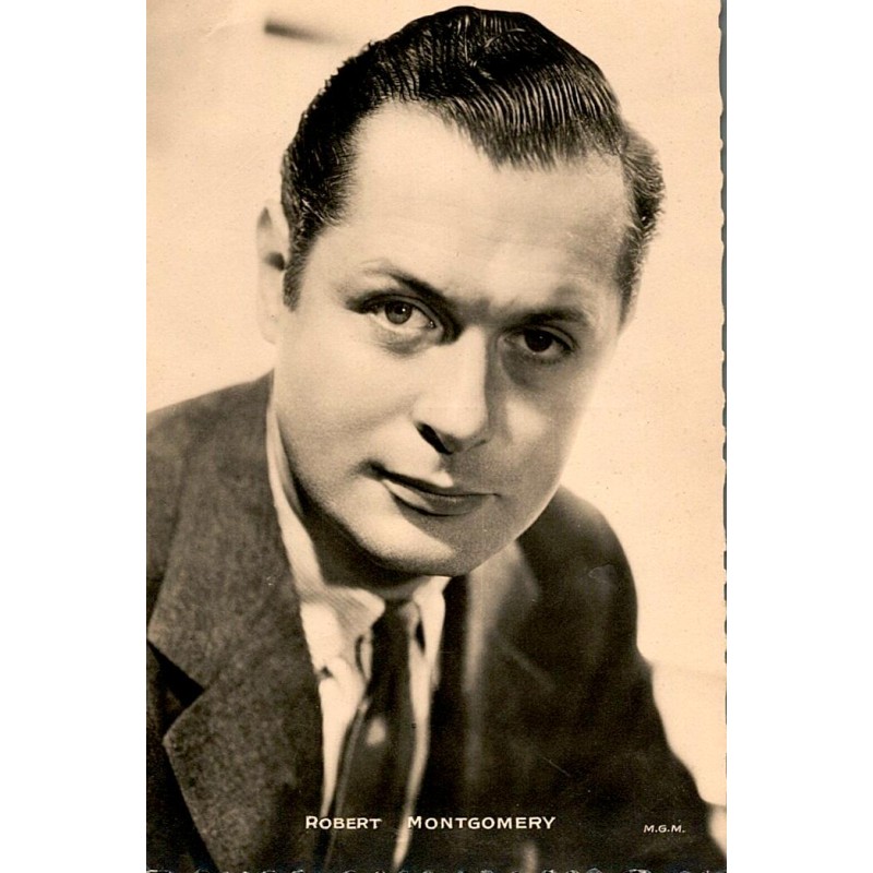 FAMOUS PERSON - ROBERT MONTGOMERY