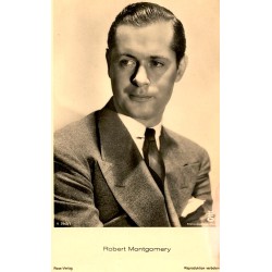 BERÜHMTE PERSÖNLICHKEIT - ROBERT MONTGOMERY