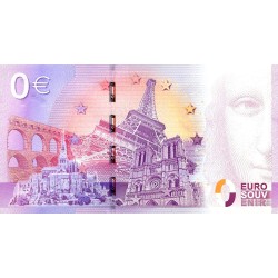 FRANCE - 13400 - AUBAGNE - TERRE D'ARGILE - 2015-1 - BILLET FAUTÉ - ÉTOILES DÉCALÉES....